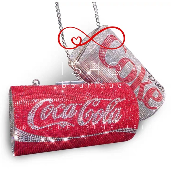 Selena, Crystal Cola inspired Clutch Shoulder Bag - Picture 4 of 7